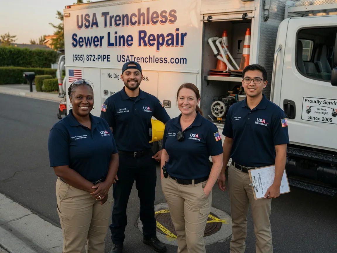 Sewer Line Repair company in Timewell, IL